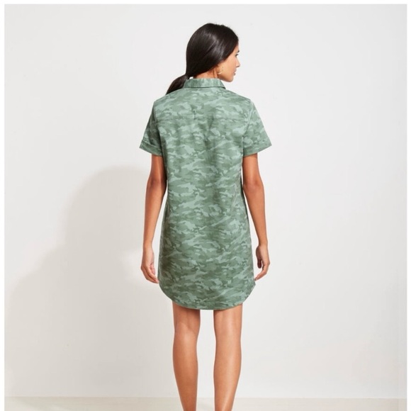 Vineyard Vines Margo Mini Camo Shirt Dress 10 - Picture 12 of 13